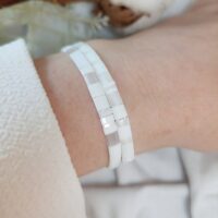 Bracelets De Perles Plates Re•ve Originel™ Ensemble Luna 11