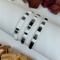 Bracelets De Perles Plates Re•ve Originel™ Ensemble Marco 1