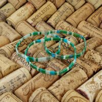 Bracelets De Perles Plates Re•ve Originel™ Ensemble Mynte 9