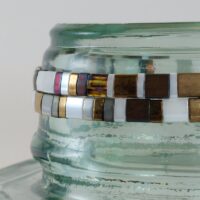 Bracelets De Perles Plates Re•ve Originel™ Ensemble Nova 4