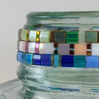 Bracelets De Perles Plates Re•ve Originel™ Ensemble Nuance 2