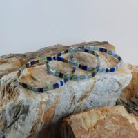 Bracelets De Perles Plates Re•ve Originel™ Ensemble Ptah 10