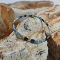 Bracelets De Perles Plates Re•ve Originel™ Ensemble Ptah 11