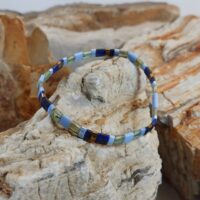 Bracelets De Perles Plates Re•ve Originel™ Ensemble Ptah 12