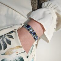 Bracelets De Perles Plates Re•ve Originel™ Ensemble Ptah 19