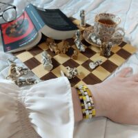 Bracelets De Perles Plates Re•ve Originel™ Ensemble Solas 22