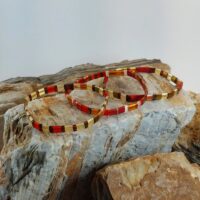 Bracelets De Perles Plates Re•ve Originel™ Ensemble Solina 10