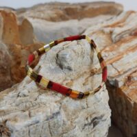 Bracelets De Perles Plates Re•ve Originel™ Ensemble Solina 13