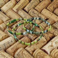 Bracelets De Perles Plates Re•ve Originel™ Ensemble Vegetia 9