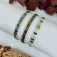 Bracelets De Perles Plates Re•ve Originel™ Erthus 11