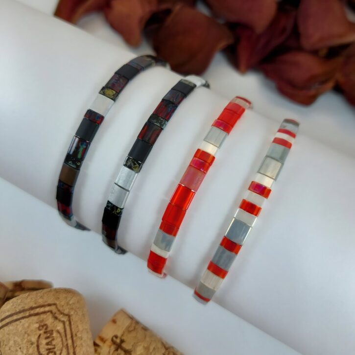 Ensemble Amore Bracelets De Perles Saint Valentin Pour Lui Elle 1