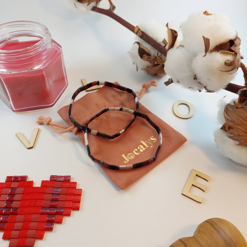 Ensemble Valentino Bracelets De Perles Saint Valentin Pour Lui 21