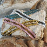 Bracelet De Perles Jo•ie Ambiance 6 Rangees Personnalise 9