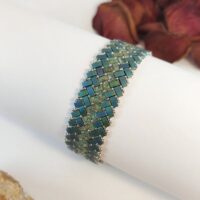 Bracelet De Perles Plates Jo•ie Ambiance Agathos 1