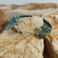 Bracelet De Perles Plates Jo•ie Ambiance Agathos 4