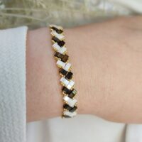 Bracelet De Perles Plates Jo•ie Ambiance Ayma 6