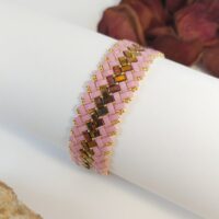 Bracelet De Perles Plates Jo•ie Ambiance Thisa 1