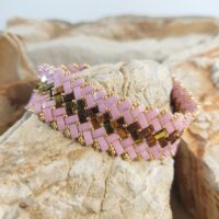 Bracelet De Perles Plates Jo•ie Ambiance Thisa 3