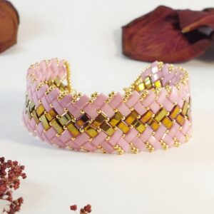 Bracelet De Perles Plates Jo•ie Ambiance Thisa 5