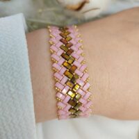 Bracelet De Perles Plates Jo•ie Ambiance Thisa 6