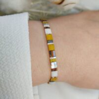 Bracelet De Perles Plates Re•ve Ambiance Filia 10