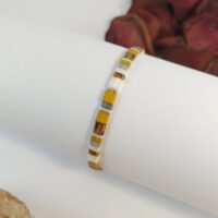 Bracelet De Perles Plates Re•ve Ambiance Filia 2