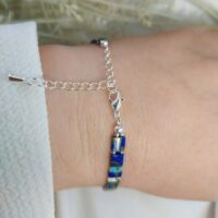 Bracelet De Perles Plates Re•ve Ambiance Uvan 8