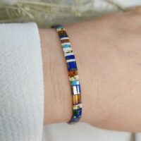 Bracelet De Perles Plates Re•ve Ambiance Uvan 9